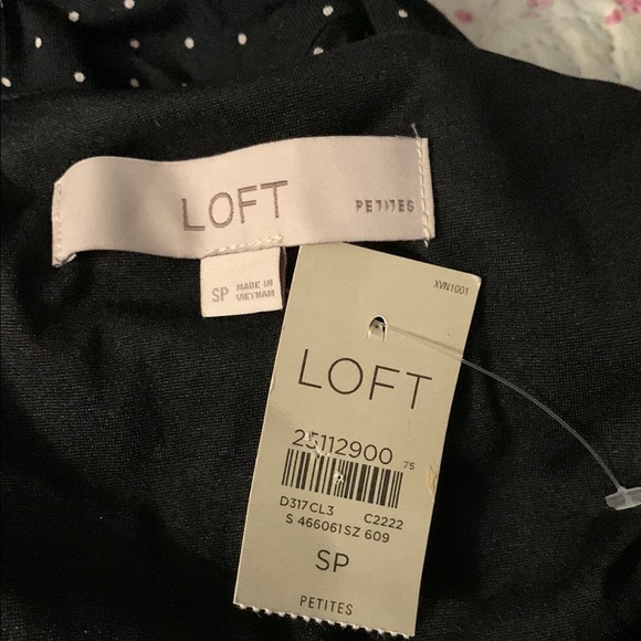 LOFT Polka Dot Wrap Dress - Picture 2 of 5